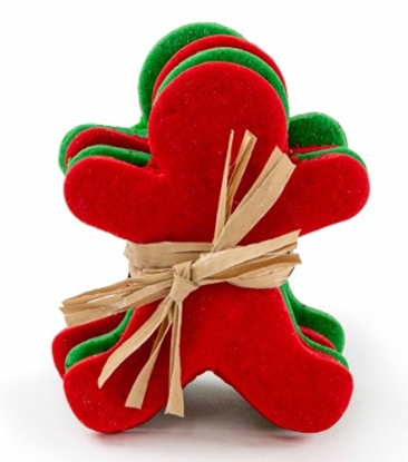 Picture of Holiday Gingerbread Christmas Dog Cookies